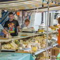 Cheese stall at Marché Saxe-Breteuil 